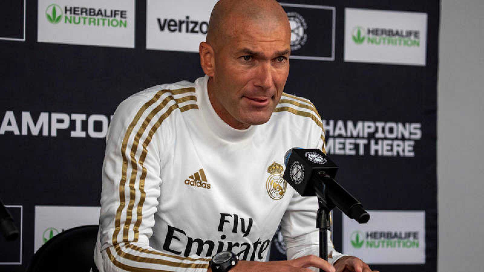 Zidane: "Bale no se cambió porque no quería"