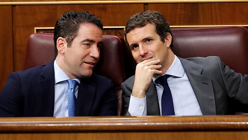 García Egea descarta "absolutamente" la abstención para investir a Sánchez y niega debates internos en el PP