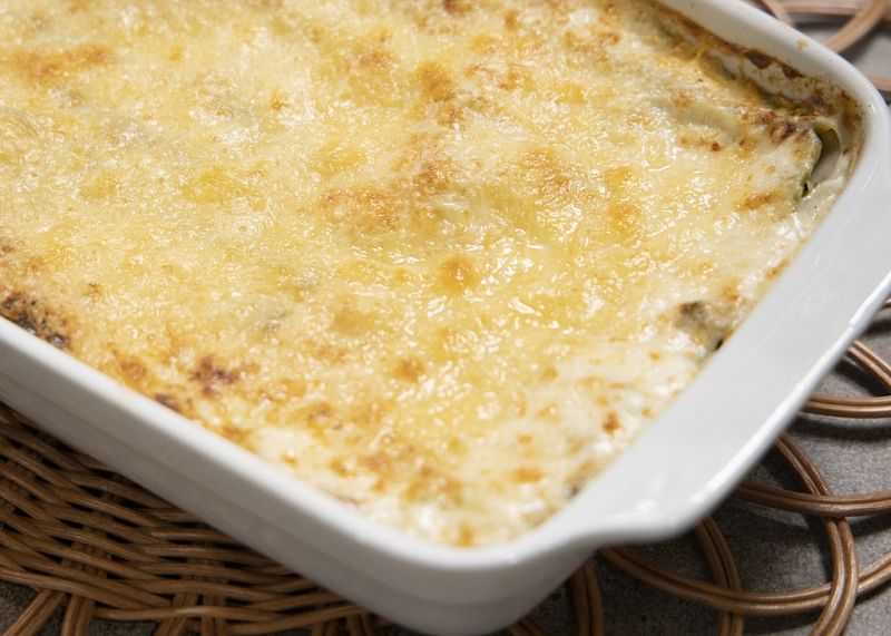 Receta de "lasa�a de verduras" de Dani Garc�a