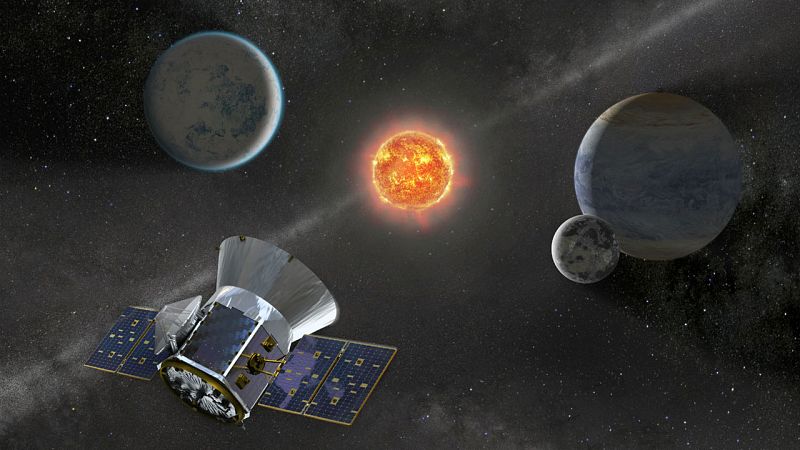 El "cazador" de la NASA "Tess" encuentra tres exoplanetas, el "eslabón perdido" de la formación planetaria