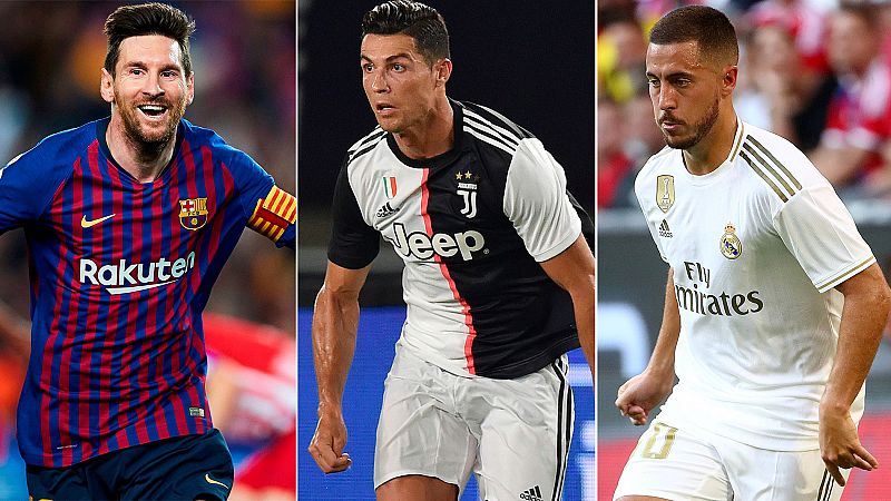 Messi, Cristiano y Hazard, candidatos al premio 'The Best' Mejor Jugador