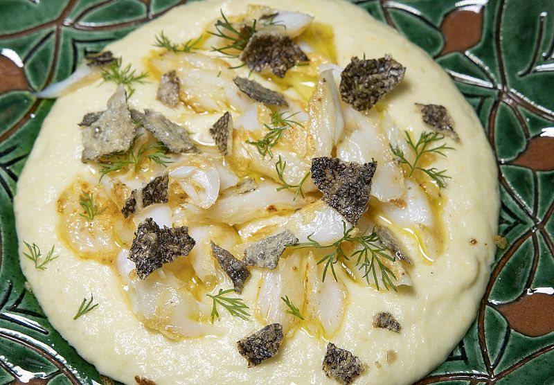 Receta de "brandada de bacalao" de Dani Garc�a