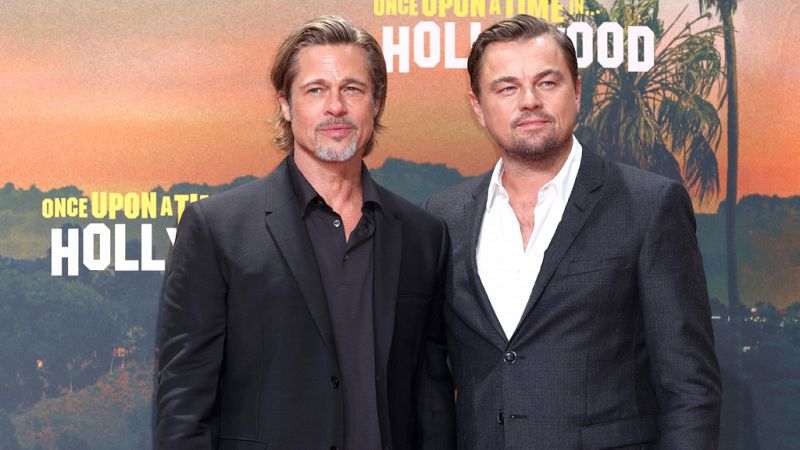Brad Pitt y Leonardo DiCaprio bromean con su "noviazgo"