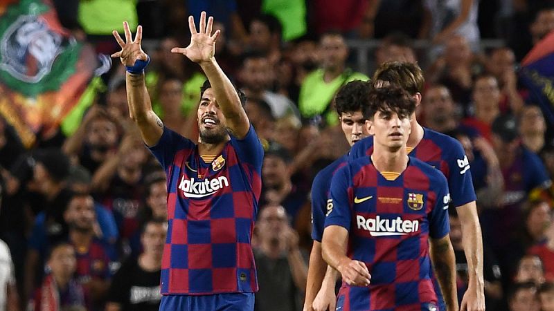 Luis Suárez le da el Gamper al Barça en el último suspiro