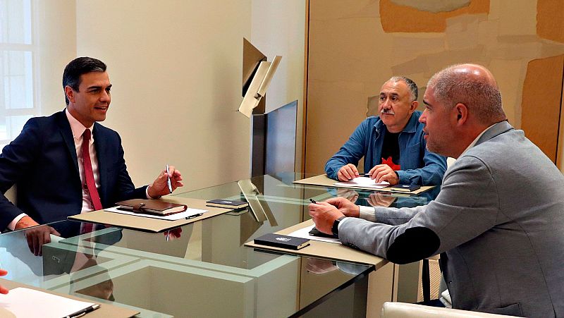 Los sindicatos piden a PSOE y Podemos que retomen el diálogo para cerrar un programa de gobierno cuanto antes