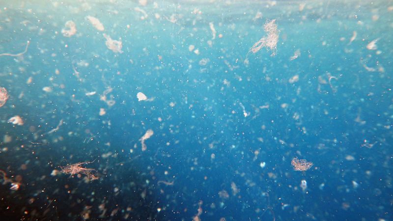 Detectan un mar de plástico entre Mallorca y Menorca