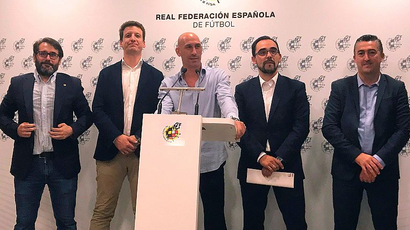 Rubiales: "Es un día histórico para el fútbol español"