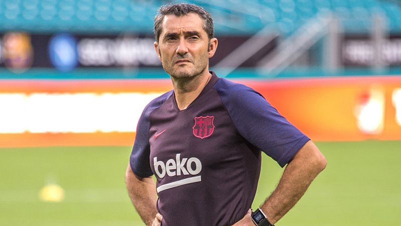 Valverde, sobre Neymar: "Estoy contento con los jugadores que tengo"