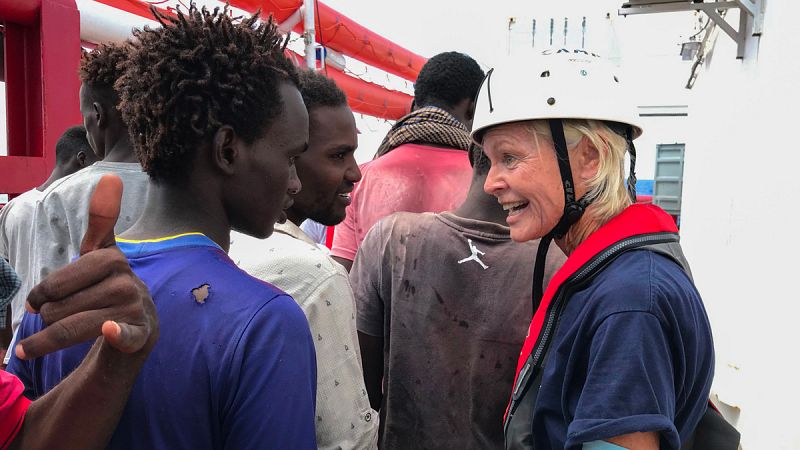 El Ocean Viking rescata a otras 80 personas en el Mediterráneo