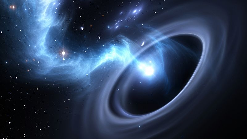 Detectan por primera vez un agujero negro en el momento de tragarse una estrella de neutrones