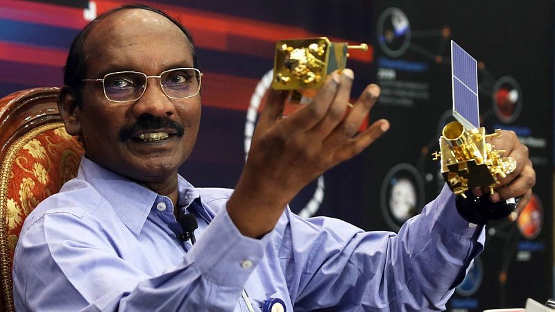 La misión india Chandrayaan-2 se inserta en la órbita lunar