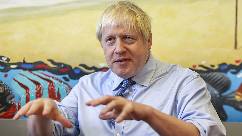 Boris Johnson exige renegociar el acuerdo del 'Brexit' y poder replantear la frontera con Irlanda