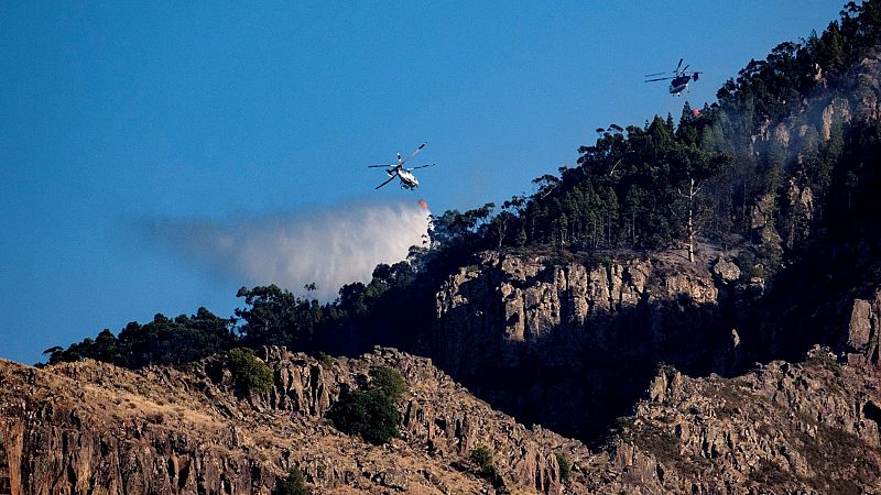 El incendio de Gran Canaria está estabilizado después de cinco días