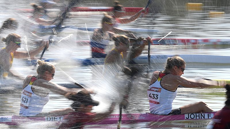 España amarra dos finales en el comienzo del Mundial de piragüismo