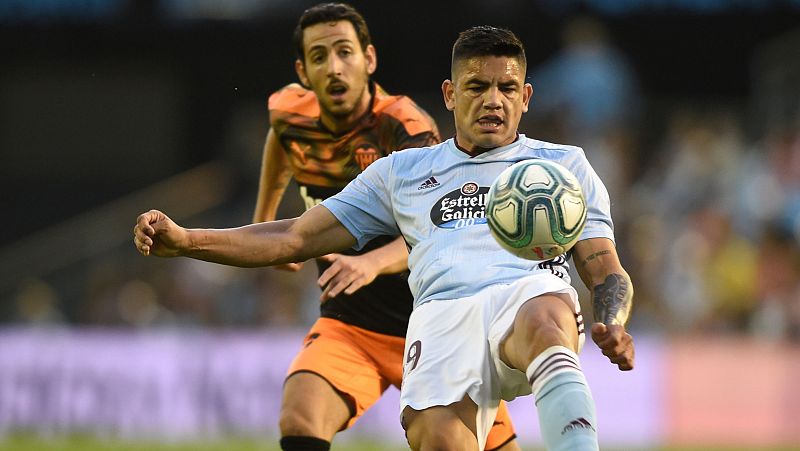 El Celta logra la primera victoria del curso ante el Valencia