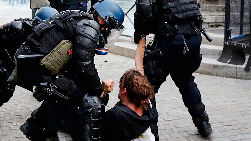 68 detenidos en las protestas contra la cumbre del G7 de Biarritz