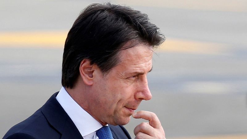 El primer ministro italiano en funciones, Giuseppe Conte, rechaza volver a gobernar Italia con la Liga de Salvini