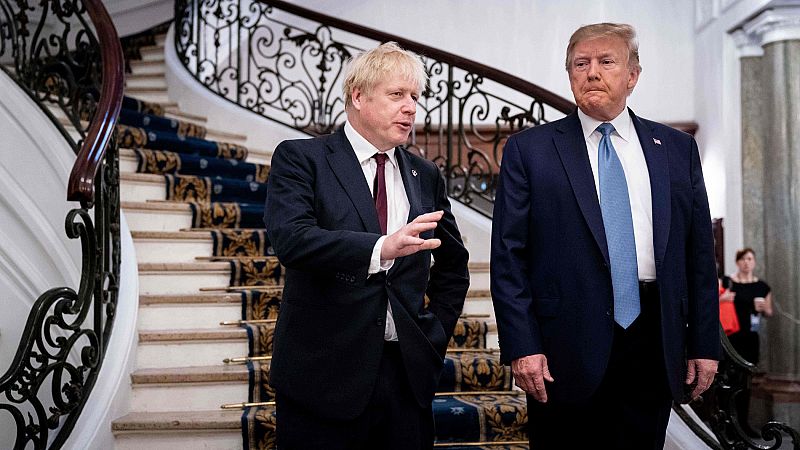 Trump promete a Johnson un acuerdo comercial rápido tras el 'Brexit'