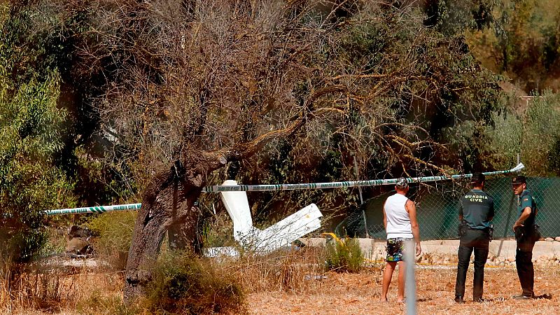 Siete muertos en Mallorca tras chocar en el aire un helicóptero y una avioneta