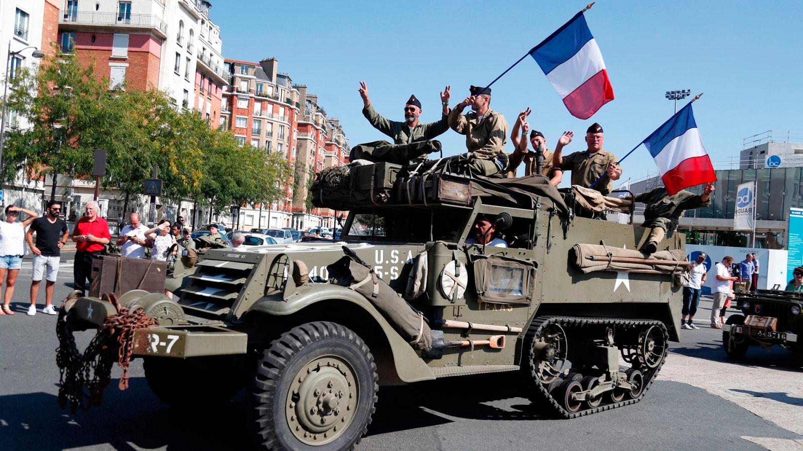 París conmemora el 75 aniversario de la liberación de la ciudad de los nazis