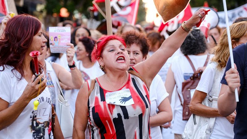 Eulalia Corralero, portavoz de las 'Kellys': "Pagamos un precio muy alto por denunciar"