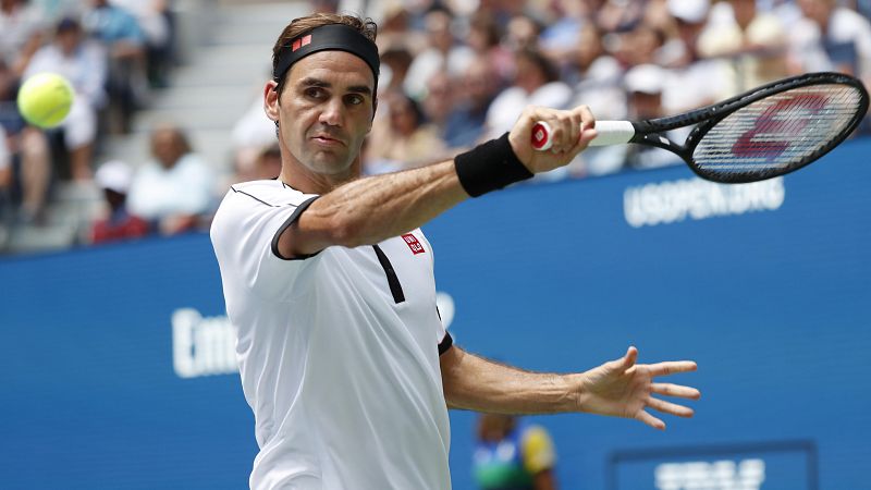 Federer arrolla a Goffin para llegar a cuartos del US Open