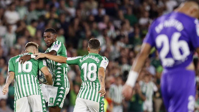 El Betis suma su primera victoria a costa del Leganés