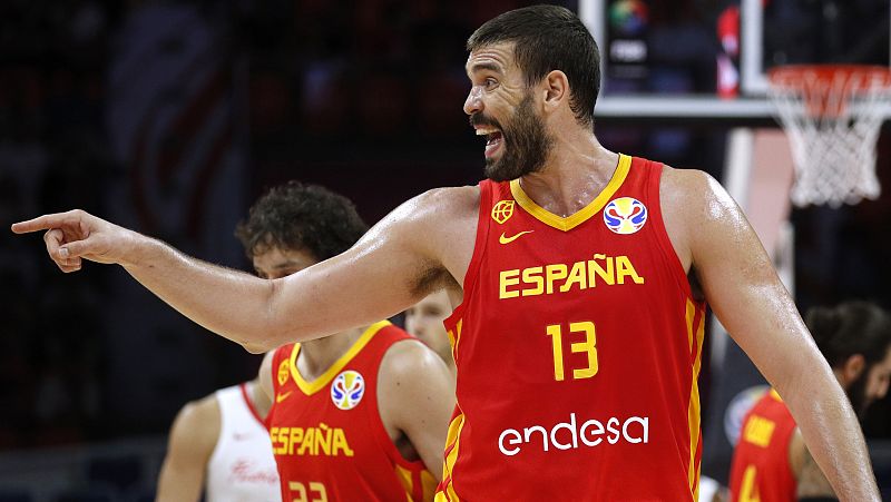 Marc Gasol muestra sus galones para liderar la victoria de España frente a Puerto Rico