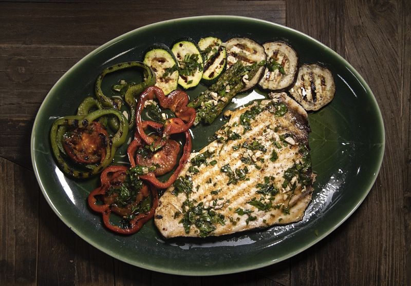 Receta de "emperador con verduras" de Dani Garc�a