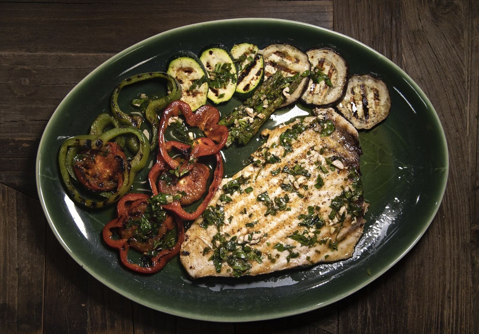 "Emperador con verduras" de Dani García | Ver