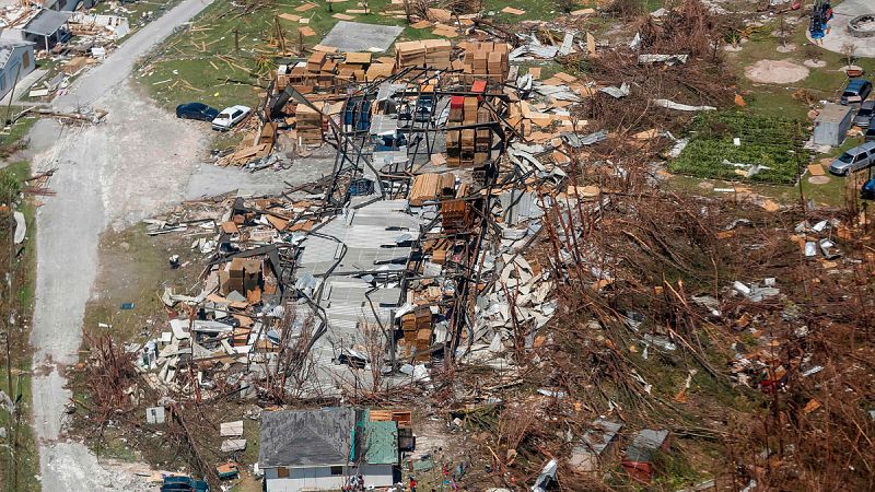 Aumentan a 43 los muertos en Bahamas por el huracán Dorian
