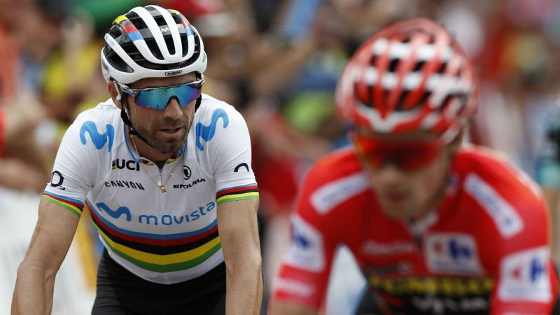 Alejandro Valverde: "Lo que hemos hecho es defendernos"