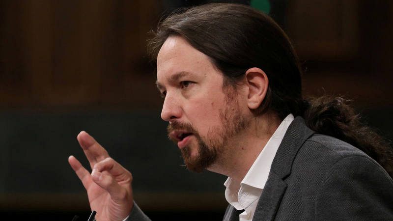 Iglesias pide al rey que medie para convencer a Sánchez de que la coalición "daría estabilidad al país"