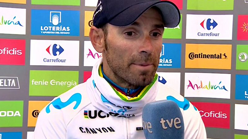 Alejandro Valverde: "No soñaba con un segundo puesto ni de lejos"