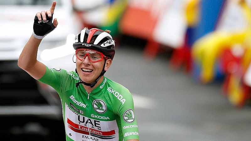 Pogaar es el hroe y Roglic es el patrn de la Vuelta en Gredos