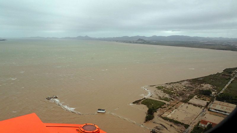 "La situación del ecosistema del Mar Menor tras la gota fría es seria"