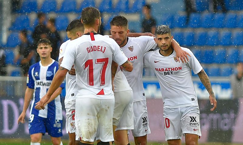 Jordán pone líder al Sevilla en Mendizorroza