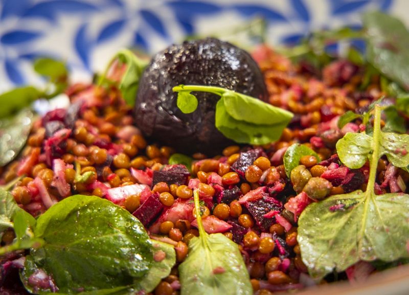 Receta de "ensalada de lentejas" de Dani Garca