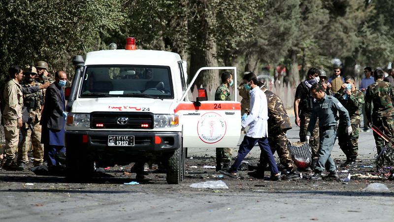 Dos atentados de los talibanes dejan una treintena de muertos en Afganistán