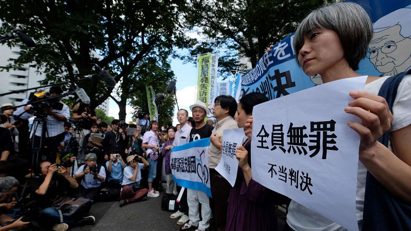 Un tribunal absuelve a tres ejecutivos de Tepco procesados por el desastre de la planta de Fukushima