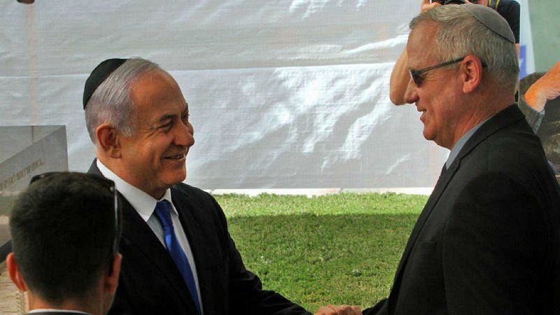 Gantz aceptaría encabezar un gobierno de unidad con Netanyahu pero sin ultraortodoxos ni ultraderecha
