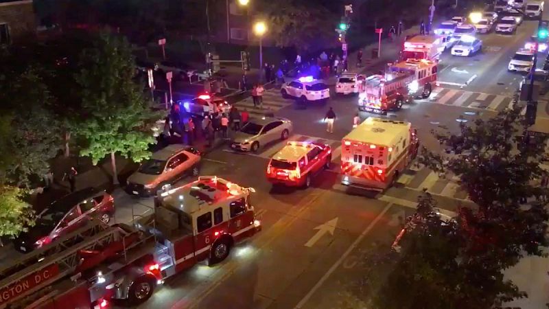 Al menos un muerto y cinco heridos en un tiroteo en Washington