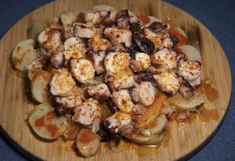 Receta de "pulpo a la gallega" de Dani García