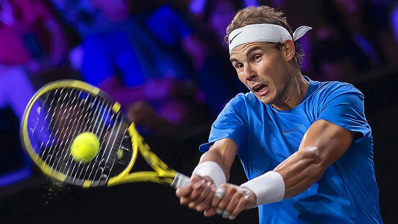 Nadal gana a Raonic y Europa afianza su ventaja en la Laver Cup