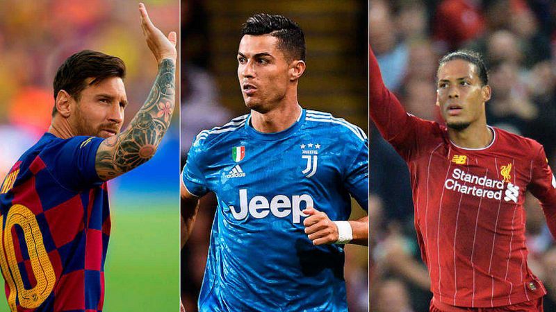 Cristiano, Messi y Van Dijk: tres tenores en La Scala y un 'The Best'