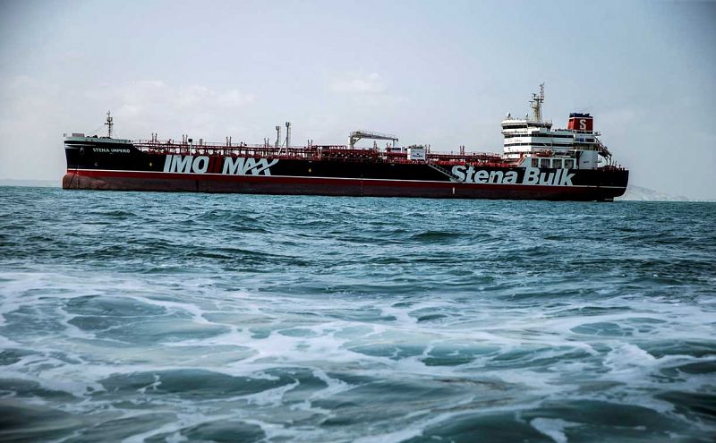 Irán libera el petrolero británico Stena Imperio que mantenía retenido desde julio