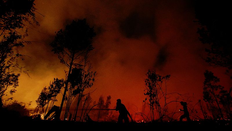 Los incendios forestales obligan a cerrar miles de escuelas y cancelar cientos de vuelos en Indonesia y Malasia