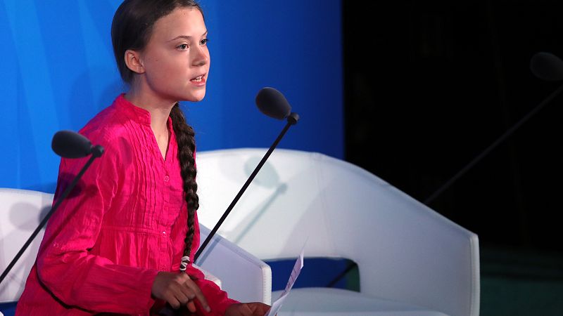 Greta Thunberg, a los líderes mundiales: "El cambio viene, les guste o no"