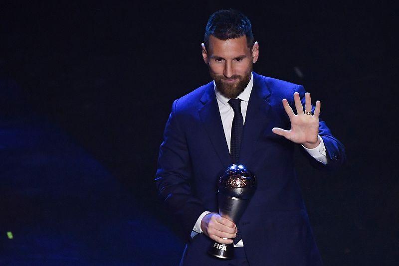 Messi gana su primer 'The Best' como mejor jugador del año