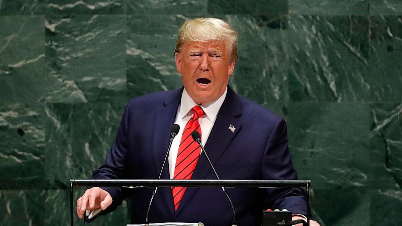 Trump, ante la Asamblea de la ONU: "El futuro no pertenece a los globalistas, sino a los patriotas"